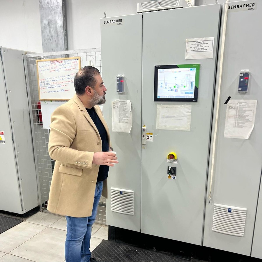 Jenbacher kontrol paneli
