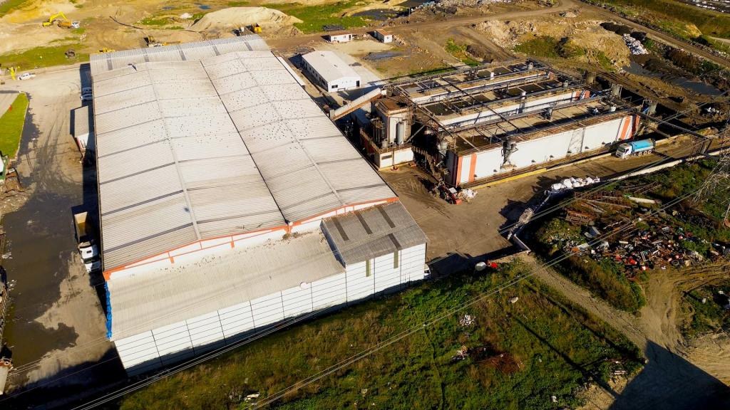 Tekirdağ tesisi — üretim ve ayrıştırma holü